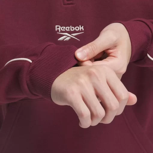 Hoodies & Sweatshirts | Reebok Hoodies & Sweatshirts Identity Vintage Sport Quarter-Zip Sweatshirt