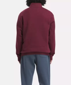 Hoodies & Sweatshirts | Reebok Hoodies & Sweatshirts Identity Vintage Sport Quarter-Zip Sweatshirt