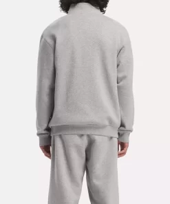 Hoodies & Sweatshirts | Reebok Hoodies & Sweatshirts Identity Vintage Sport Quarter-Zip Sweatshirt