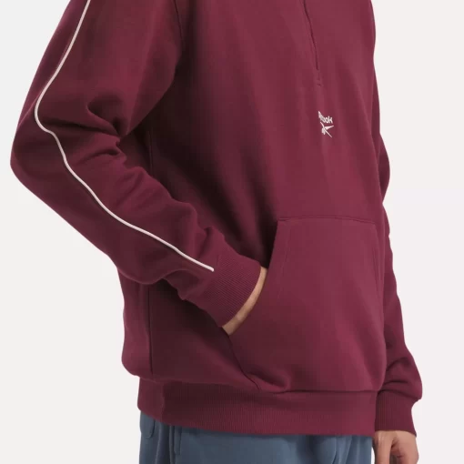 Hoodies & Sweatshirts | Reebok Hoodies & Sweatshirts Identity Vintage Sport Quarter-Zip Sweatshirt