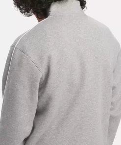 Hoodies & Sweatshirts | Reebok Hoodies & Sweatshirts Identity Vintage Sport Quarter-Zip Sweatshirt