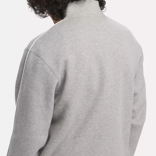 Hoodies & Sweatshirts | Reebok Hoodies & Sweatshirts Identity Vintage Sport Quarter-Zip Sweatshirt