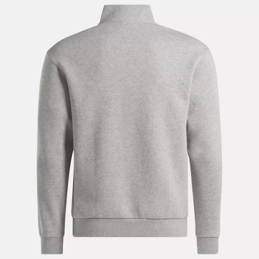 Hoodies & Sweatshirts | Reebok Hoodies & Sweatshirts Identity Vintage Sport Quarter-Zip Sweatshirt