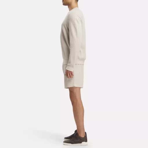 Hoodies & Sweatshirts | Reebok Hoodies & Sweatshirts Identity Vintage Sport Waffle Crew Sweatshirt