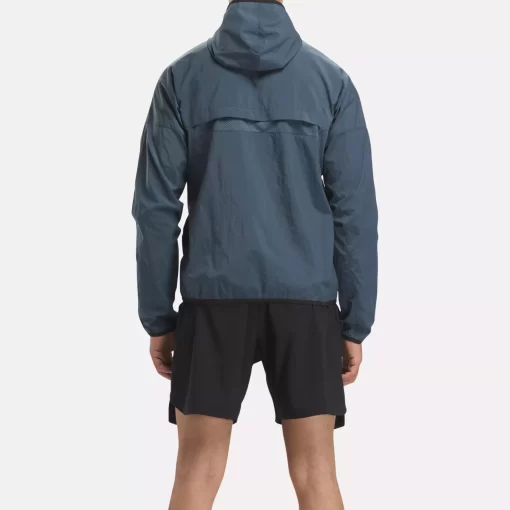 Jackets | Reebok Jackets Running Hooded Jacket
