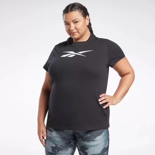 Tops & T-Shirts | Reebok Tops & T-Shirts Training Essentials Vector Graphic Tee (Plus Size)