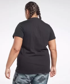 Tops & T-Shirts | Reebok Tops & T-Shirts Training Essentials Vector Graphic Tee (Plus Size)