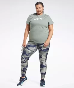 Leggings & Tights | Reebok Leggings & Tights Workout Ready Camo Print Leggings (Plus Size)