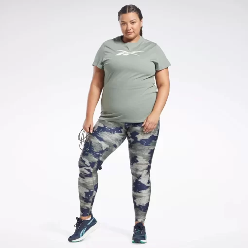 Leggings & Tights | Reebok Leggings & Tights Workout Ready Camo Print Leggings (Plus Size)