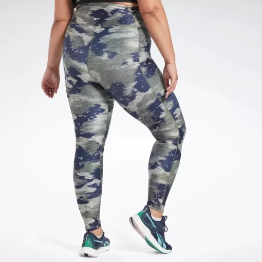 Leggings & Tights | Reebok Leggings & Tights Workout Ready Camo Print Leggings (Plus Size)