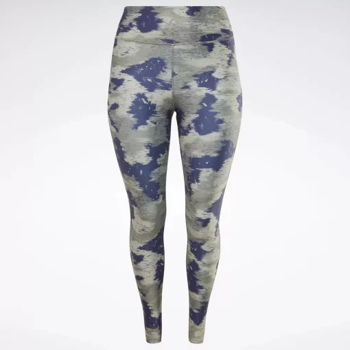 Leggings & Tights | Reebok Leggings & Tights Workout Ready Camo Print Leggings (Plus Size)