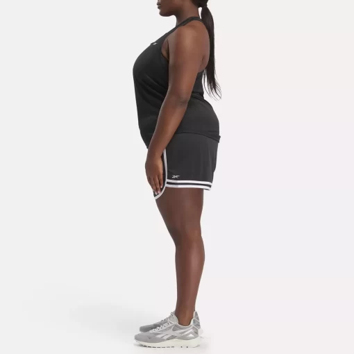 Shorts | Reebok Shorts Workout Ready High-Rise Shorts (Plus Size)