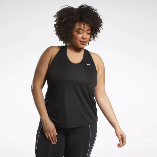 Tank Tops | Reebok Tank Tops Workout Ready Mesh Back Tank Top (Plus Size)