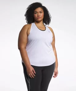 Tank Tops | Reebok Tank Tops Workout Ready Mesh Back Tank Top (Plus Size)