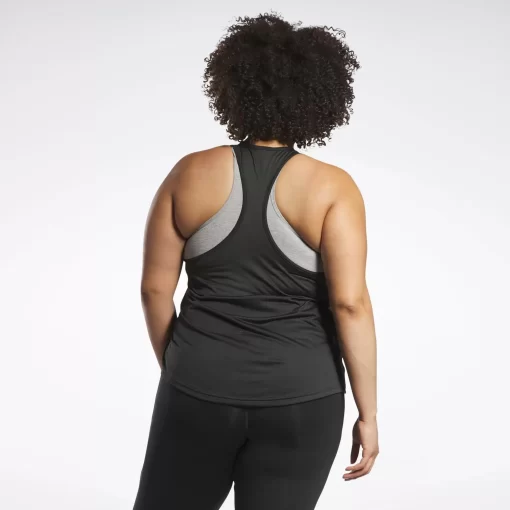 Tank Tops | Reebok Tank Tops Workout Ready Mesh Back Tank Top (Plus Size)