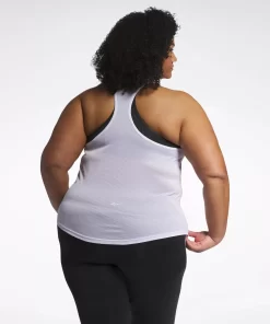 Tank Tops | Reebok Tank Tops Workout Ready Mesh Back Tank Top (Plus Size)