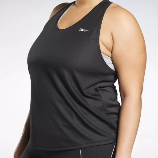 Tank Tops | Reebok Tank Tops Workout Ready Mesh Back Tank Top (Plus Size)