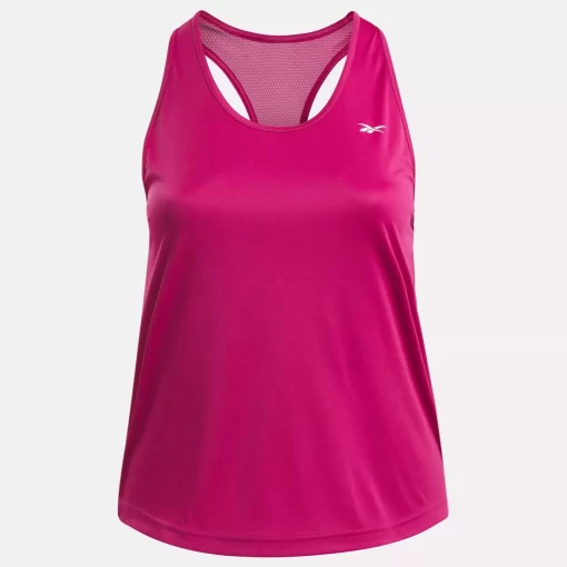 Tank Tops | Reebok Tank Tops Workout Ready Mesh Back Tank Top (Plus Size)