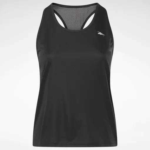 Tank Tops | Reebok Tank Tops Workout Ready Mesh Back Tank Top (Plus Size)