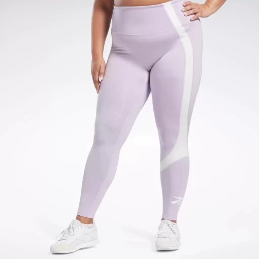 Leggings & Tights | Reebok Leggings & Tights Workout Ready Vector Leggings (Plus Size)