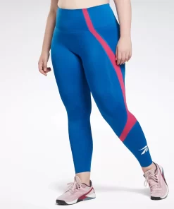 Leggings & Tights | Reebok Leggings & Tights Workout Ready Vector Leggings (Plus Size)