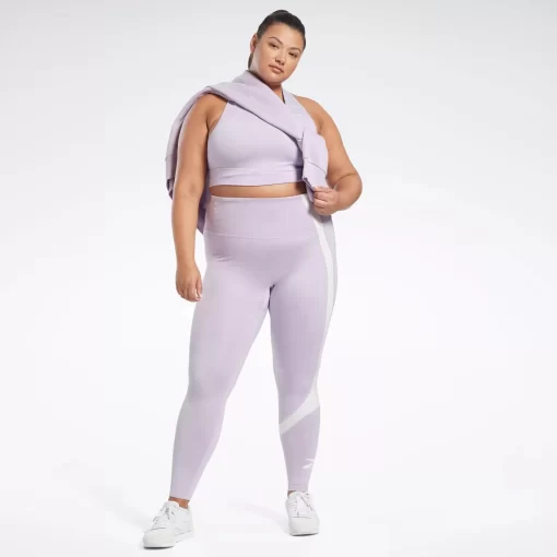 Leggings & Tights | Reebok Leggings & Tights Workout Ready Vector Leggings (Plus Size)