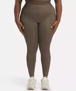 Leggings & Tights | Reebok Leggings & Tights Yoga High-Waisted Performance Rib Leggings (Plus Size)