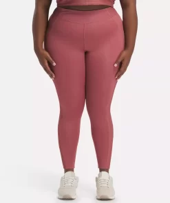 Leggings & Tights | Reebok Leggings & Tights Yoga High-Waisted Performance Rib Leggings (Plus Size)