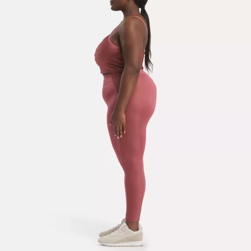 Leggings & Tights | Reebok Leggings & Tights Yoga High-Waisted Performance Rib Leggings (Plus Size)