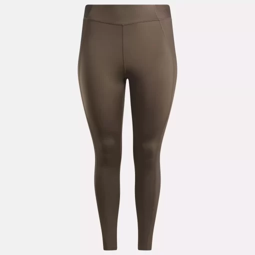 Leggings & Tights | Reebok Leggings & Tights Yoga High-Waisted Performance Rib Leggings (Plus Size)