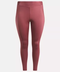 Leggings & Tights | Reebok Leggings & Tights Yoga High-Waisted Performance Rib Leggings (Plus Size)