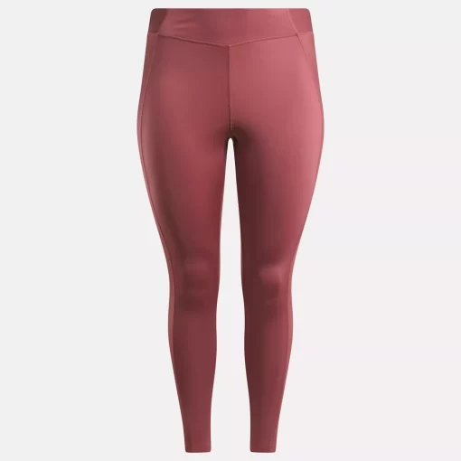 Leggings & Tights | Reebok Leggings & Tights Yoga High-Waisted Performance Rib Leggings (Plus Size)
