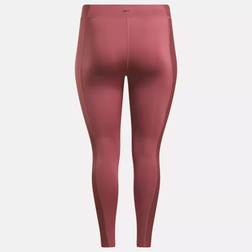 Leggings & Tights | Reebok Leggings & Tights Yoga High-Waisted Performance Rib Leggings (Plus Size)